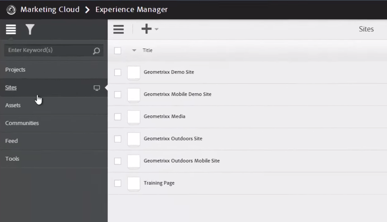 Adobe Experience Manager screenshot & Video