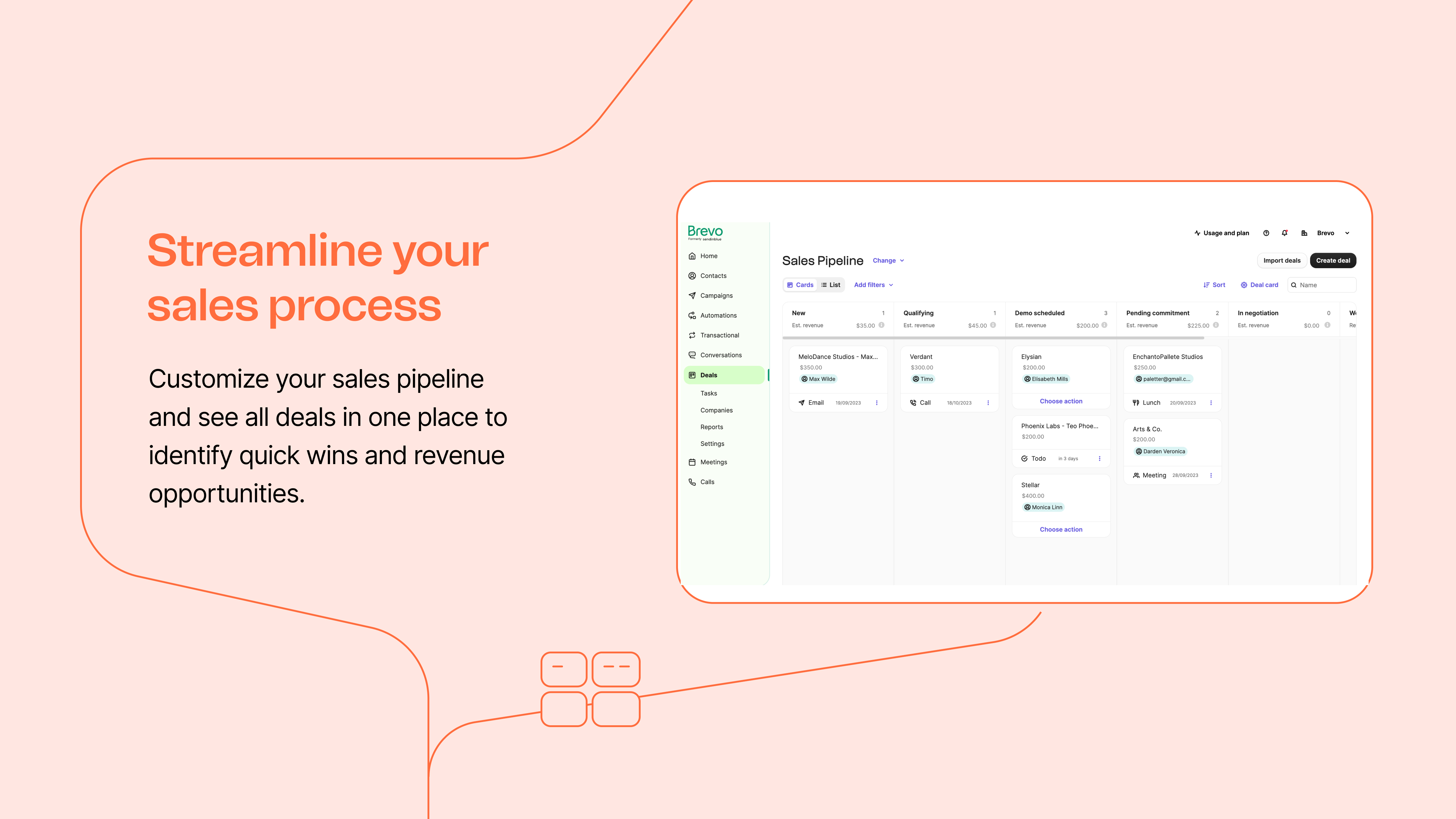 Brevo Sales Platform screenshot & Video
