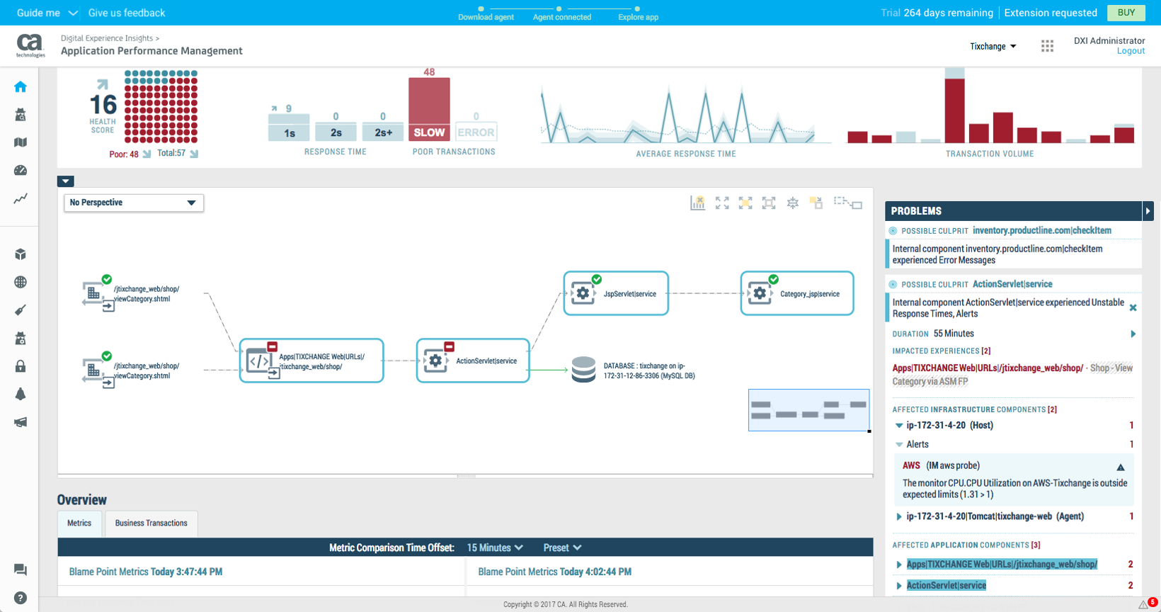 DX Application Performance Management screenshot & Video