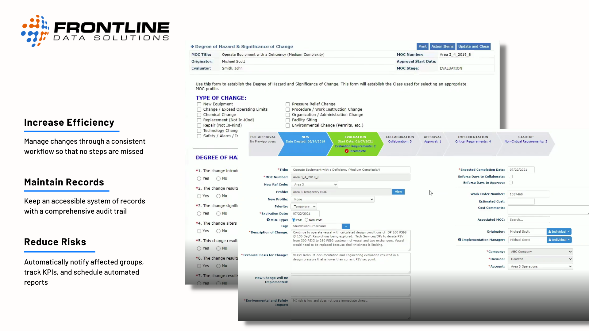 Frontline EHS screenshot & Video