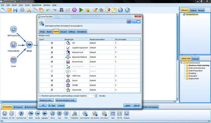 IBM SPSS Modeler screenshot & Video