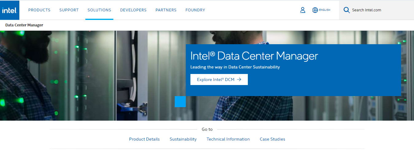 Intel Data Center Manager screenshot & Video