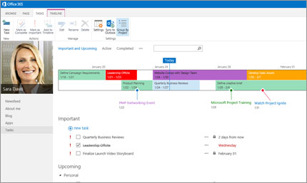 Microsoft Project and Portfolio Management screenshot & Video