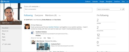 Microsoft SharePoint screenshot & Video