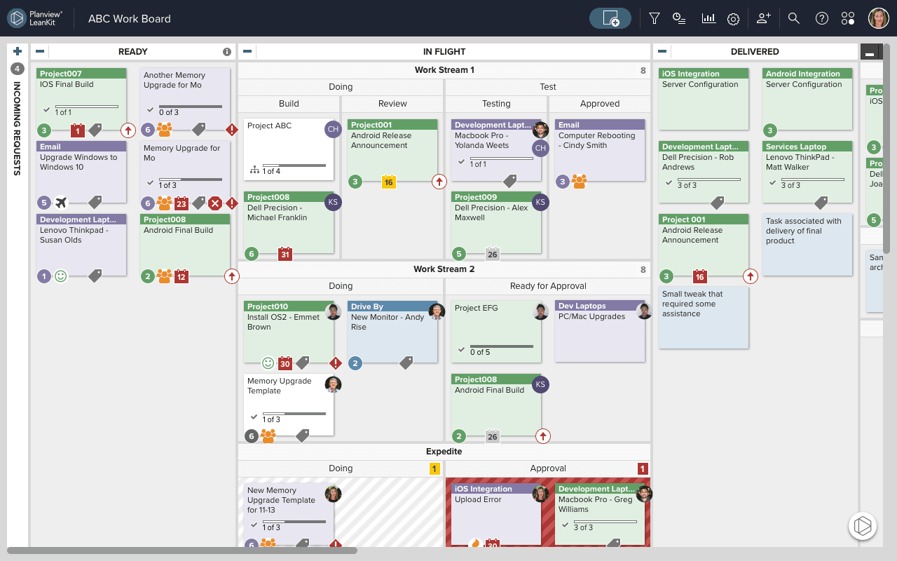 Planview AgilePlace screenshot & Video