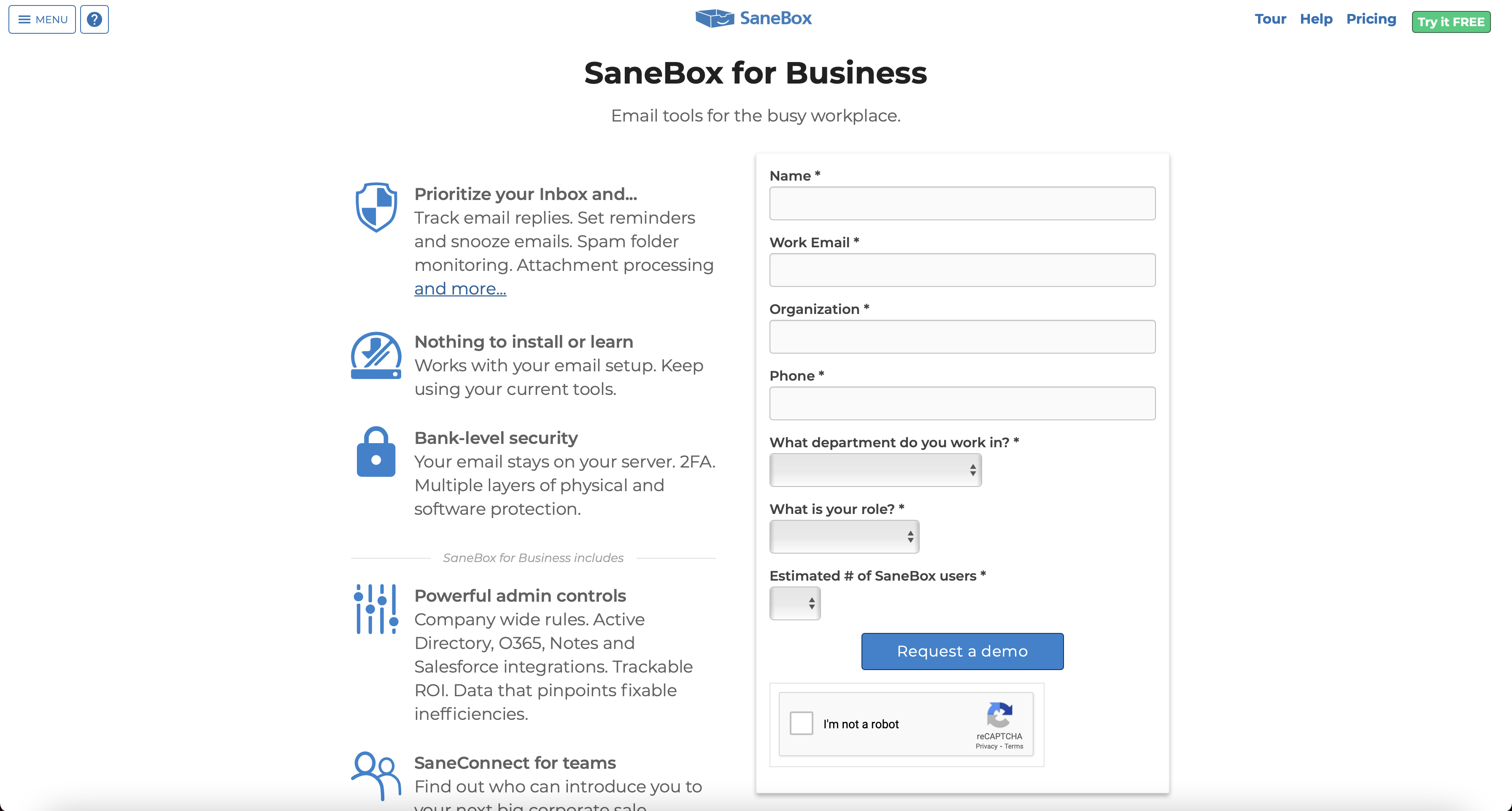 SaneBox screenshot & Video