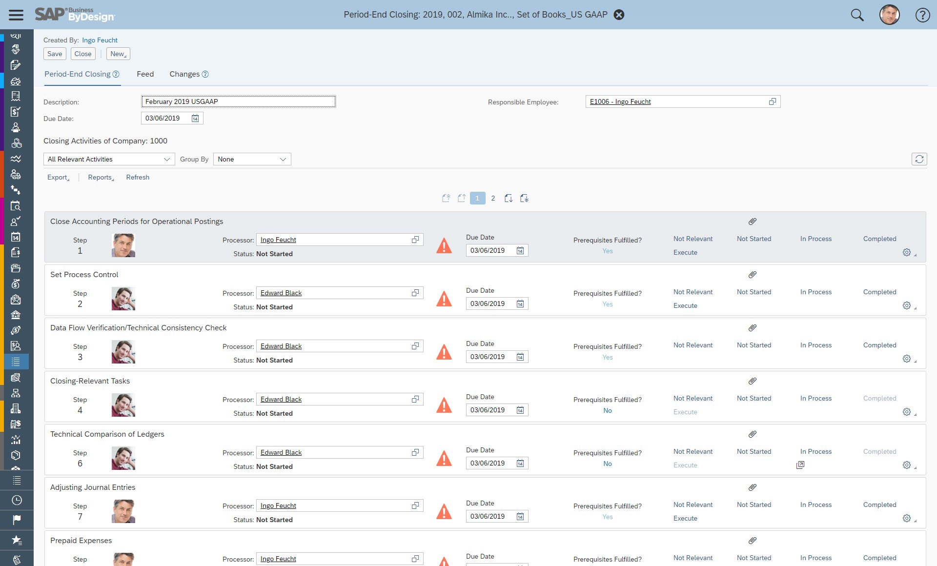 SAP Business ByDesign screenshot & Video