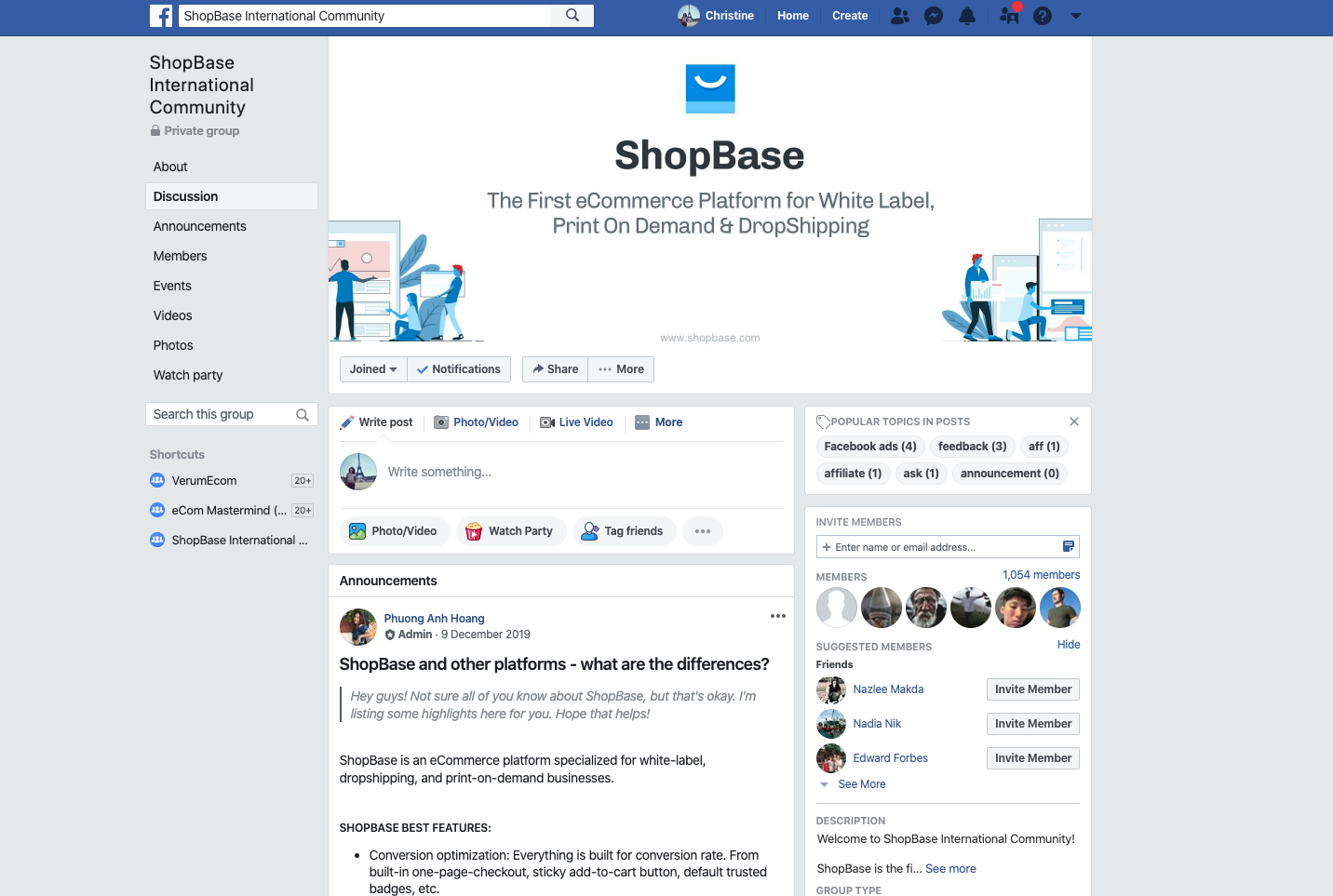 ShopBase screenshot & Video