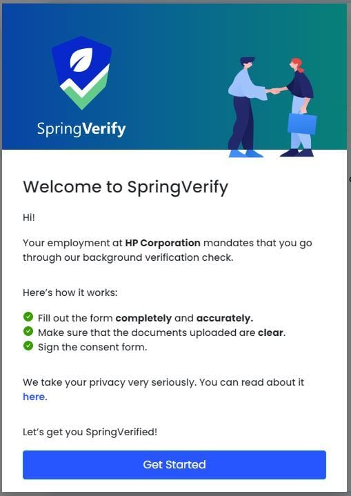 SpringVerify screenshot & Video