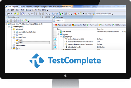 TestComplete screenshot & Video