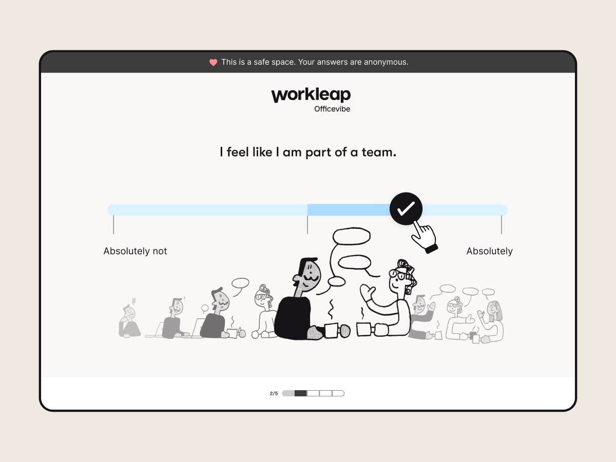 Workleap Officevibe screenshot & Video