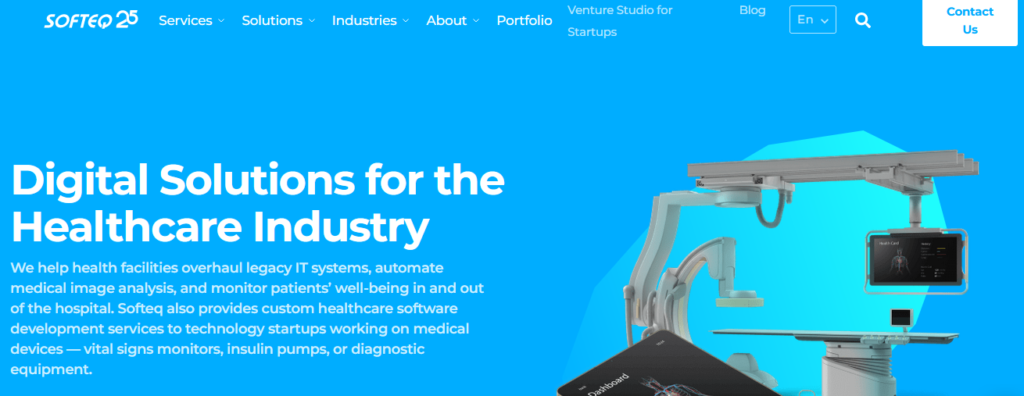Softeq best Healthcare Software Company
