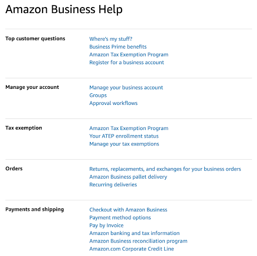 Amazon Business Help best ecommerce marketing Strategy
