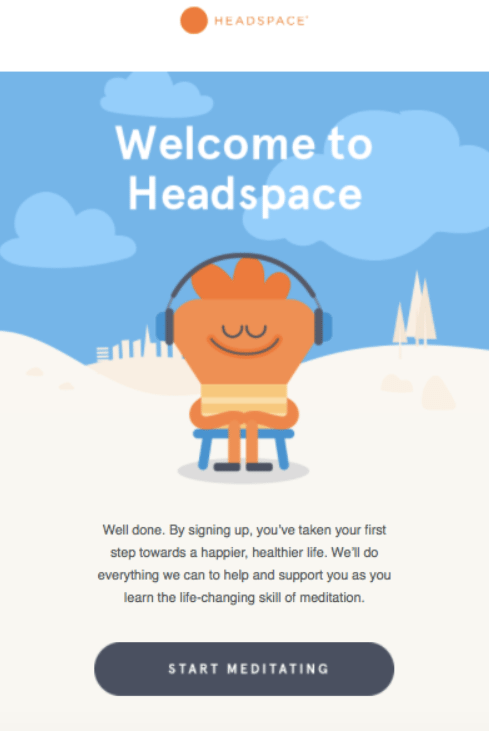 Headspace email