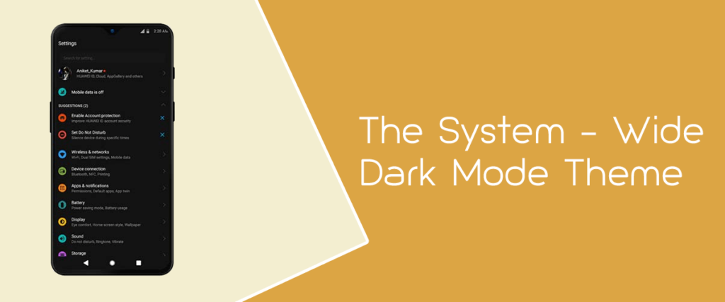 The System-Wide Dark Mode Theme
