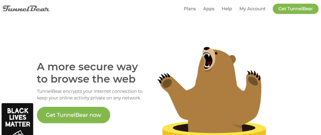 TunnelBear best Computer Security Software